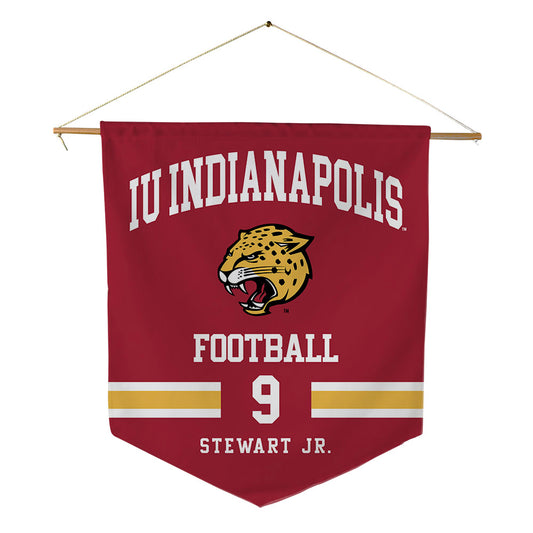 Indiana - NCAA Football : Seaonta Stewart Jr. - Pennant - 18" x 21"-0