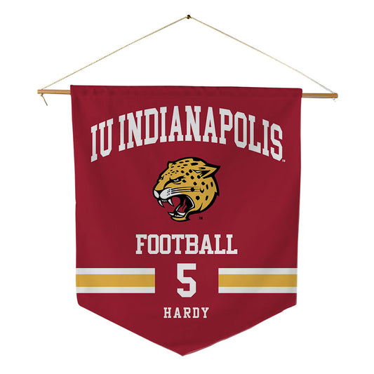Indiana - NCAA Football : Rolijah Hardy - Pennant - 18" x 21"-0