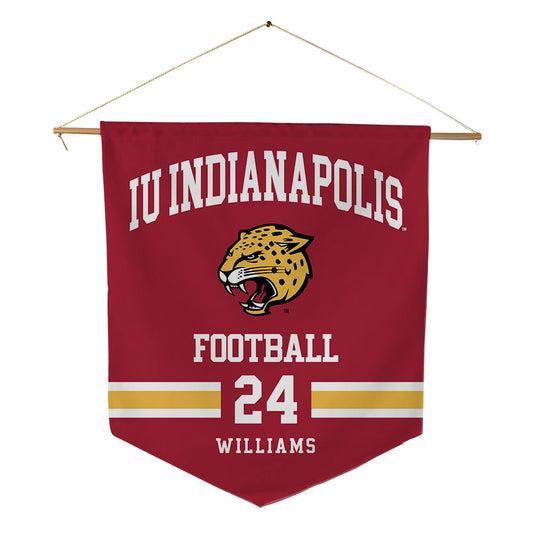 Indiana - NCAA Football : Jadyn Williams - Pennant - 18" x 21"-0