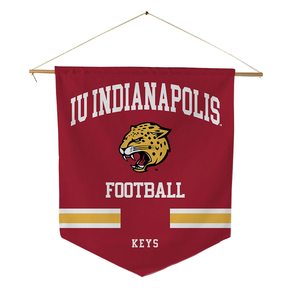 Indiana - NCAA Football : Lavar Keys - Pennant - 18" x 21"-0