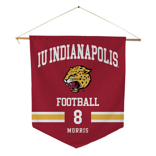 Indiana - NCAA Football : Tyler Morris - Pennant - 18" x 21"-0