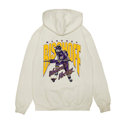 Minn. St. - NCAA Women's Ice Hockey : Mercury Bischoff - Collage Premium Hooded Sweatshirt-1