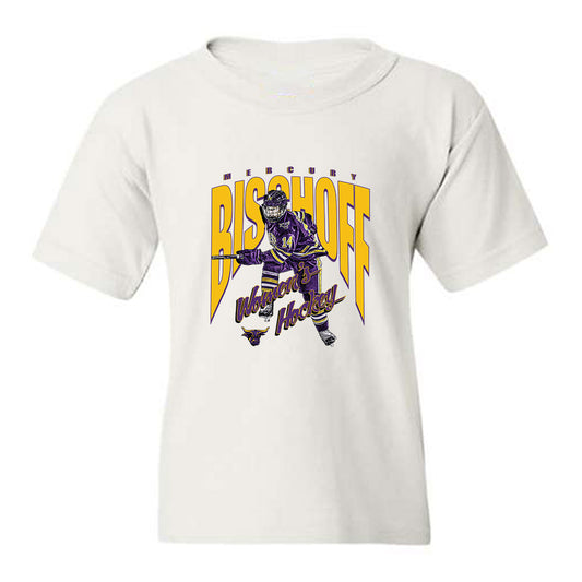 Minn. St. - NCAA Women's Ice Hockey : Mercury Bischoff - Collage Youth T-Shirt-0