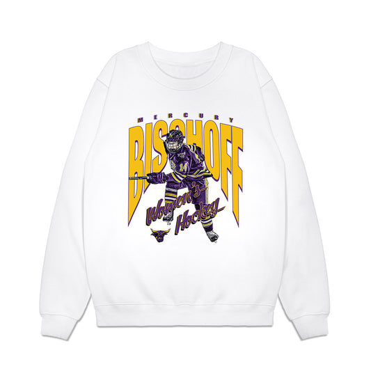 Minn. St. - NCAA Women's Ice Hockey : Mercury Bischoff - Collage Premium Crewneck Sweatshirt-0