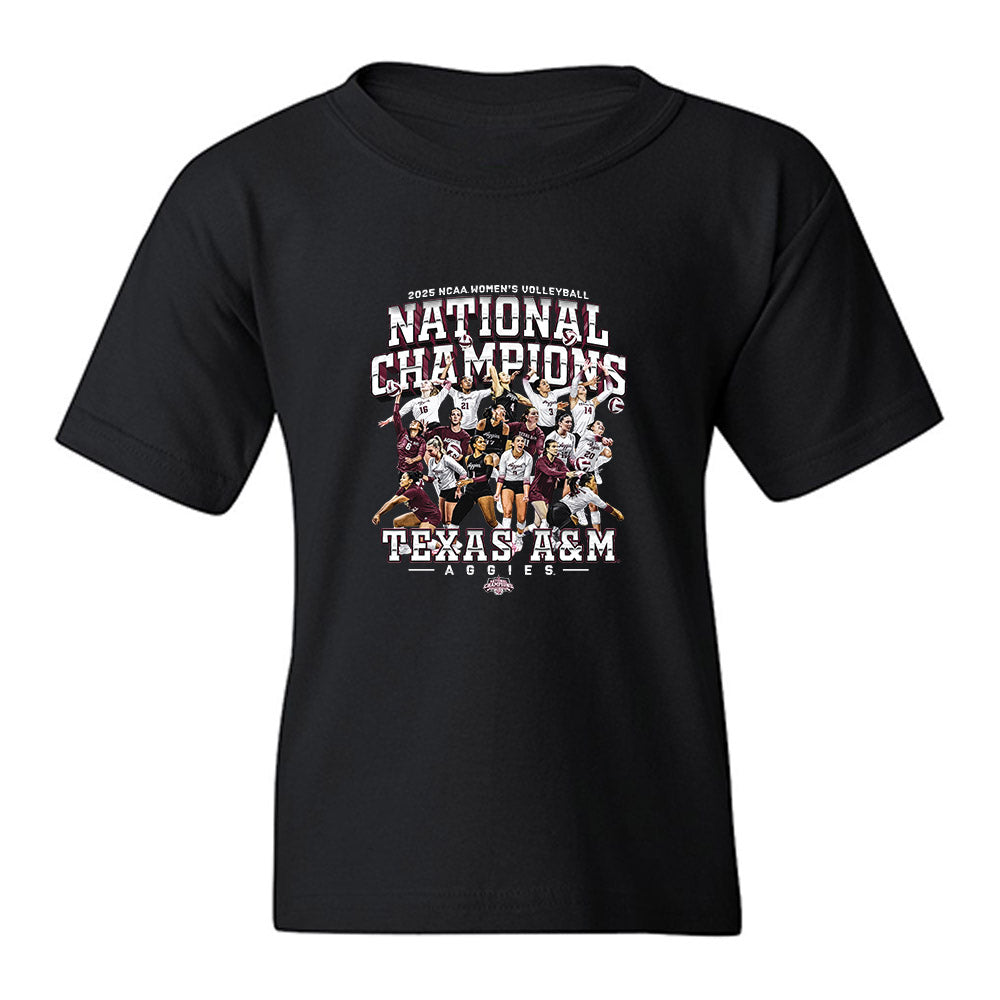 Texas A&M - NCAA Women's Volleyball : - Youth T-Shirt-0