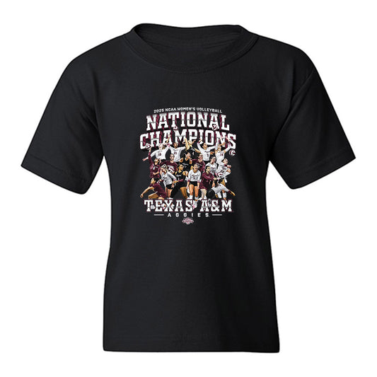 Texas A&M - NCAA Women's Volleyball : - Youth T-Shirt-0