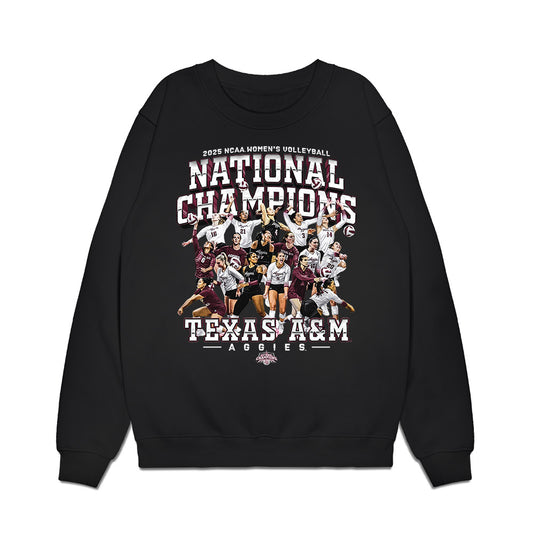 Texas A&M - NCAA Women's Volleyball : - Premium Crewneck Sweatshirt-0