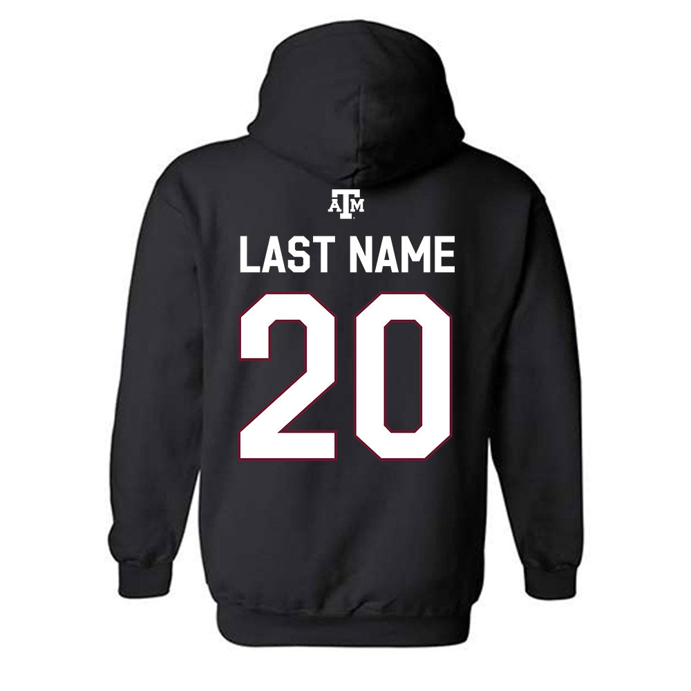 Texas A&M - NCAA Women's Volleyball : Megan Fitch - National Champions Classic Shersey Hooded Sweatshirt-1