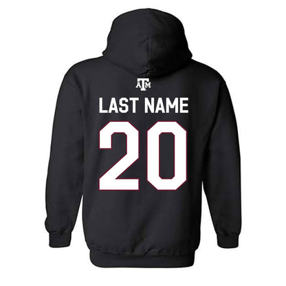 Texas A&M - NCAA Women's Volleyball : Megan Fitch - National Champions Classic Shersey Hooded Sweatshirt-1