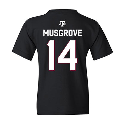 Texas A&M - NCAA Women's Volleyball : Kirra Musgrove - National Champions Classic Shersey Youth T-Shirt-1