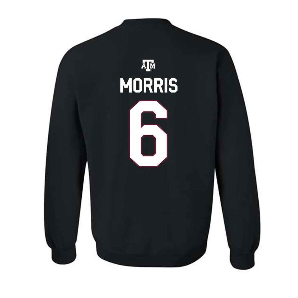 Texas A&M - NCAA Women's Volleyball : Taryn Morris - National Champions Classic Shersey Crewneck Sweatshirt-1