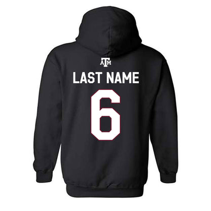 Texas A&M - NCAA Women's Volleyball : Taryn Morris - National Champions Classic Shersey Hooded Sweatshirt-1