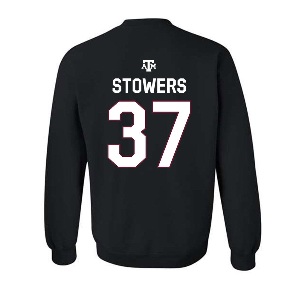 Texas A&M - NCAA Women's Volleyball : Kyndal Stowers - National Champions Classic Shersey Crewneck Sweatshirt-1
