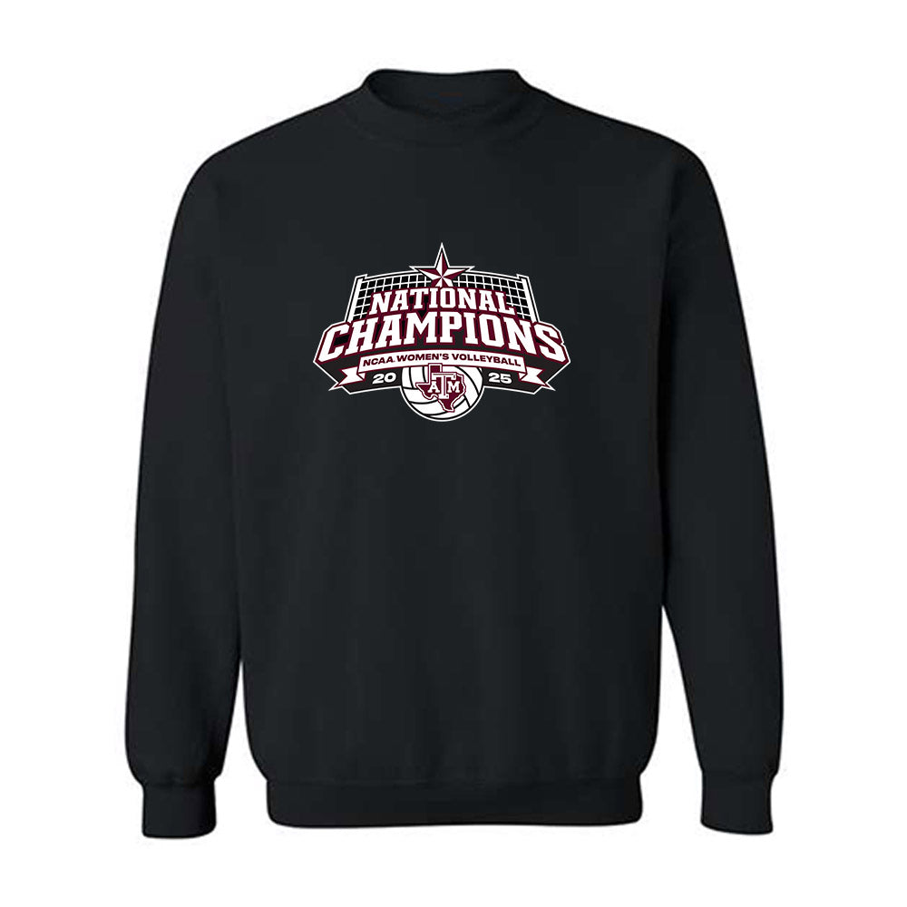 Texas A&M - NCAA Women's Volleyball : Kirra Musgrove - National Champions Classic Shersey Crewneck Sweatshirt-0