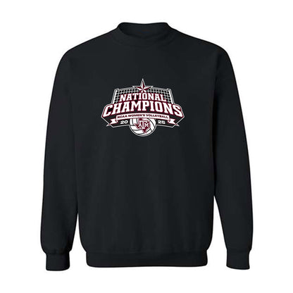 Texas A&M - NCAA Women's Volleyball : Kirra Musgrove - National Champions Classic Shersey Crewneck Sweatshirt-0