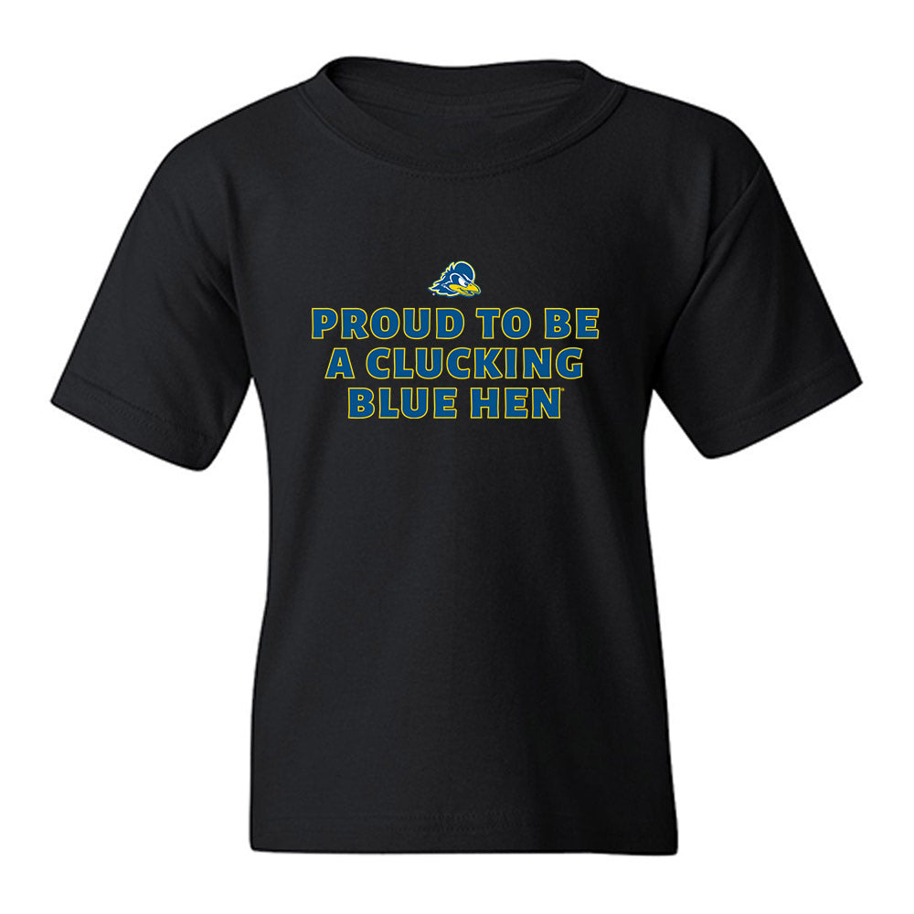 Delaware - NCAA Football : Clucking Blue Hen Youth T-Shirt-0