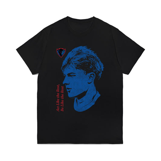 DePaul - NCAA Men's Soccer : Mason Kutch - Graphic Comfort Colors T-Shirt-0