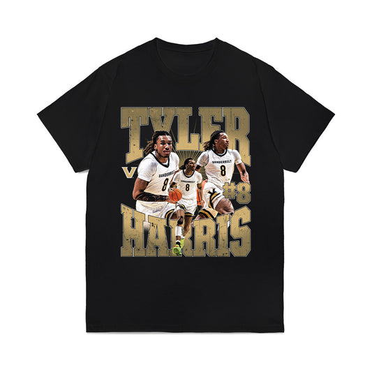 Vanderbilt - NCAA Men's Basketball : Tyler Harris - Collage Comfort Colors T-Shirt-0