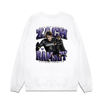 Washington - NCAA Men's Soccer : Zach Ramsey - National Champs Premium Crewneck Sweatshirt-1