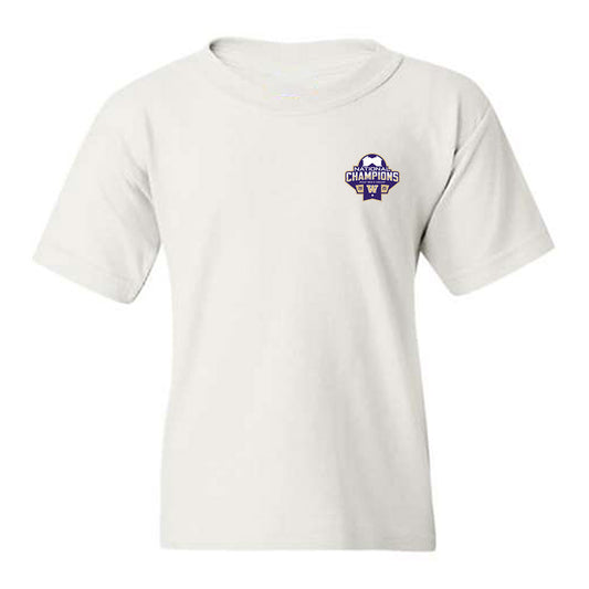 Washington - NCAA Men's Soccer : Zach Ramsey - National Champs Youth T-Shirt-0
