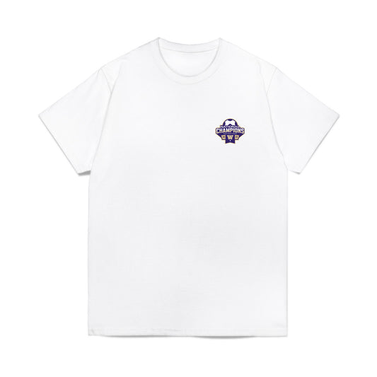 Washington - NCAA Men's Soccer : Joe Dale - National Champs Comfort Colors T-Shirt-0