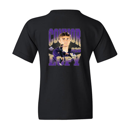 Washington - NCAA Men's Soccer : Connor Lofy - National Champs Youth T-Shirt-1