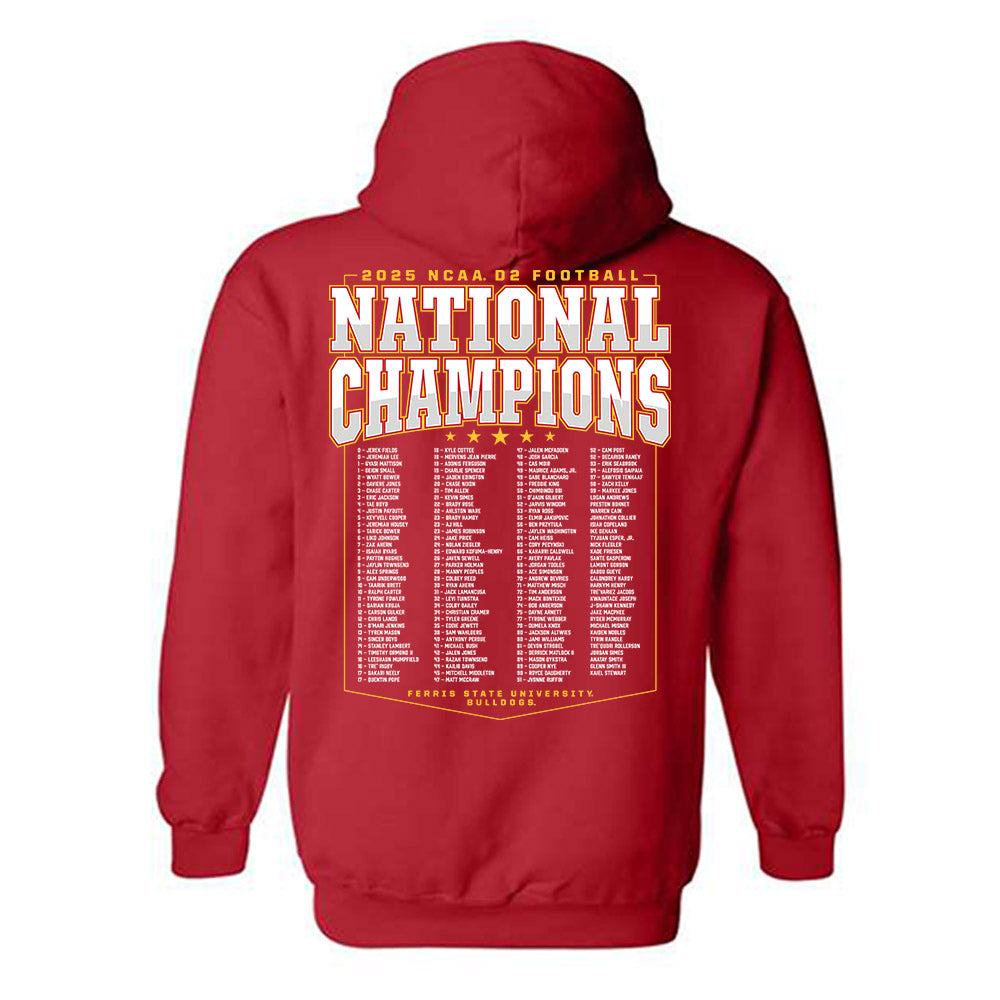 Ferris State - NCAA Football : - Hooded Sweatshirt-1
