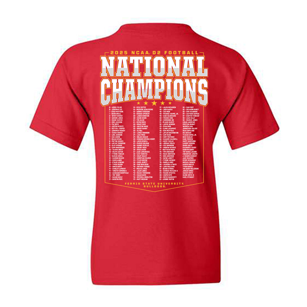 Ferris State - NCAA Football : - Youth T-Shirt-1