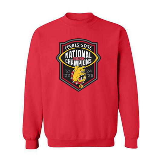 Ferris State - NCAA Football : - Crewneck Sweatshirt-0