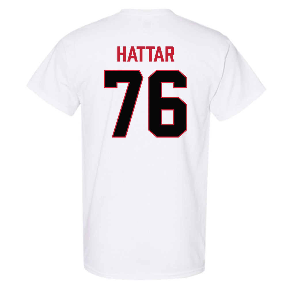 Ferris State - NCAA Football : Lawrence Hattar - National Champions Shersey T-Shirt-1
