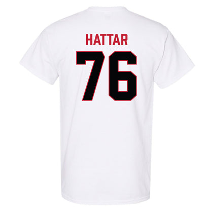 Ferris State - NCAA Football : Lawrence Hattar - National Champions Shersey T-Shirt-1