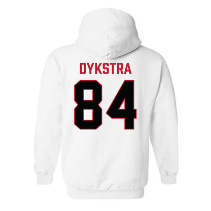 Ferris State - NCAA Football : Mason Dykstra - National Champions Shersey Hooded Sweatshirt-1