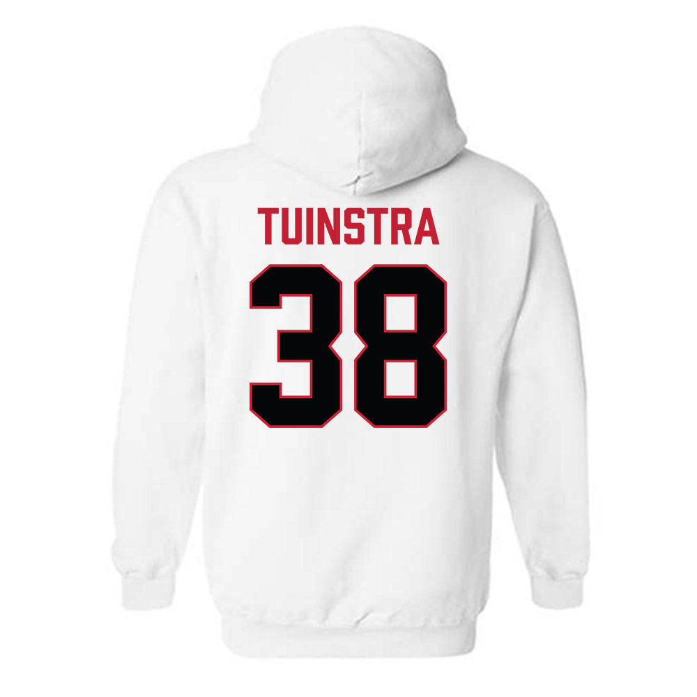 Ferris State - NCAA Football : Levi Tuinstra - National Champions Shersey Hooded Sweatshirt-1