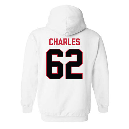 Ferris State - NCAA Football : Martaz Charles - National Champions Shersey Hooded Sweatshirt-1