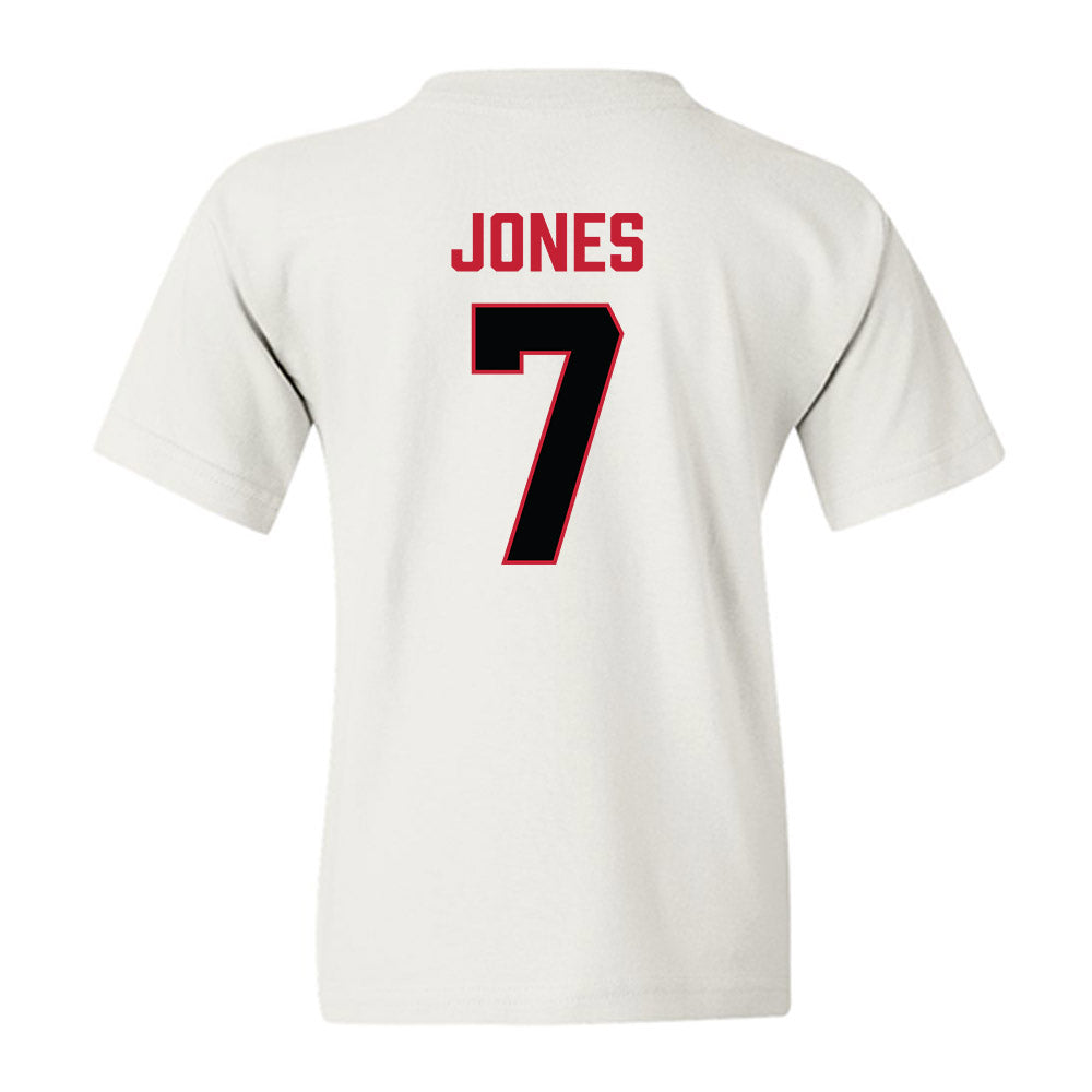 Ferris State - NCAA Football : Marcel Jones - National Champions Shersey Youth T-Shirt-1