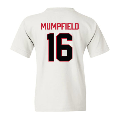 Ferris State - NCAA Football : Leeshaun Mumpfield - National Champions Shersey Youth T-Shirt-1