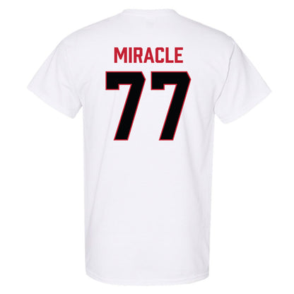 Ferris State - NCAA Football : Travis Miracle - National Champions Shersey T-Shirt-1
