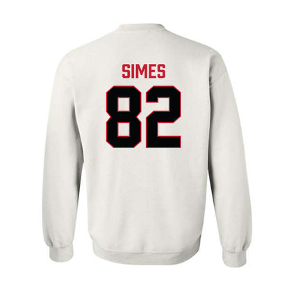 Ferris State - NCAA Football : Kevin Simes - National Champions Shersey Crewneck Sweatshirt-1