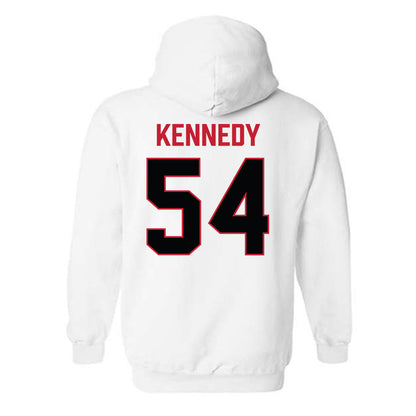 Ferris State - NCAA Football : Jshawn Kennedy - National Champions Shersey Hooded Sweatshirt-1