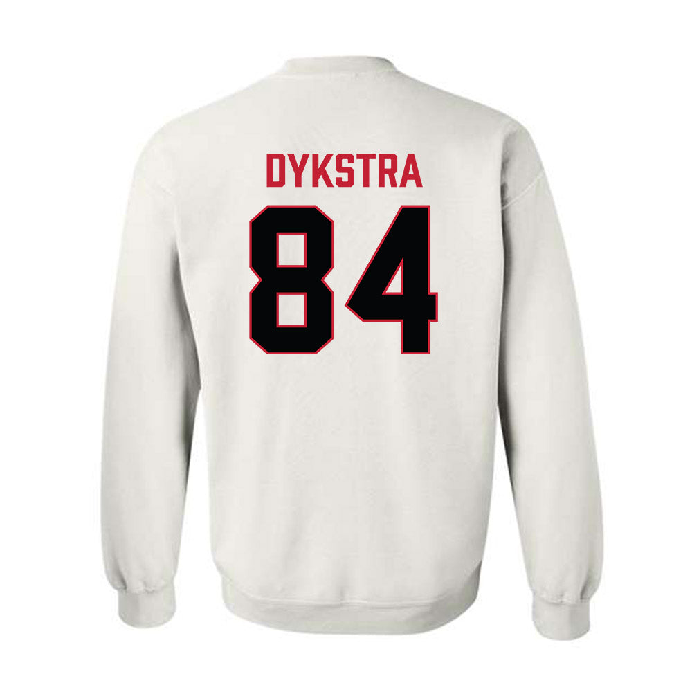 Ferris State - NCAA Football : Mason Dykstra - National Champions Shersey Crewneck Sweatshirt-1