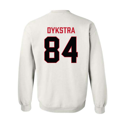 Ferris State - NCAA Football : Mason Dykstra - National Champions Shersey Crewneck Sweatshirt-1