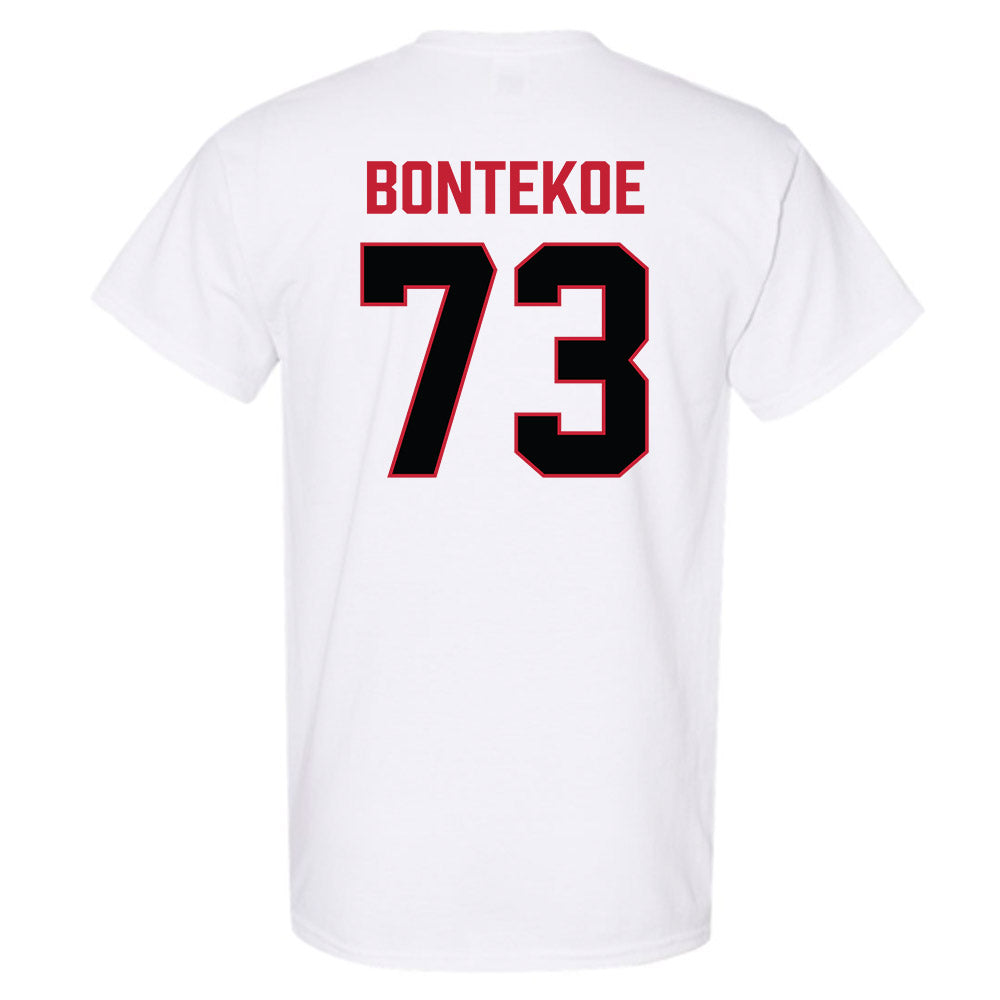 Ferris State - NCAA Football : Mack Bontekoe - National Champions Shersey T-Shirt-1