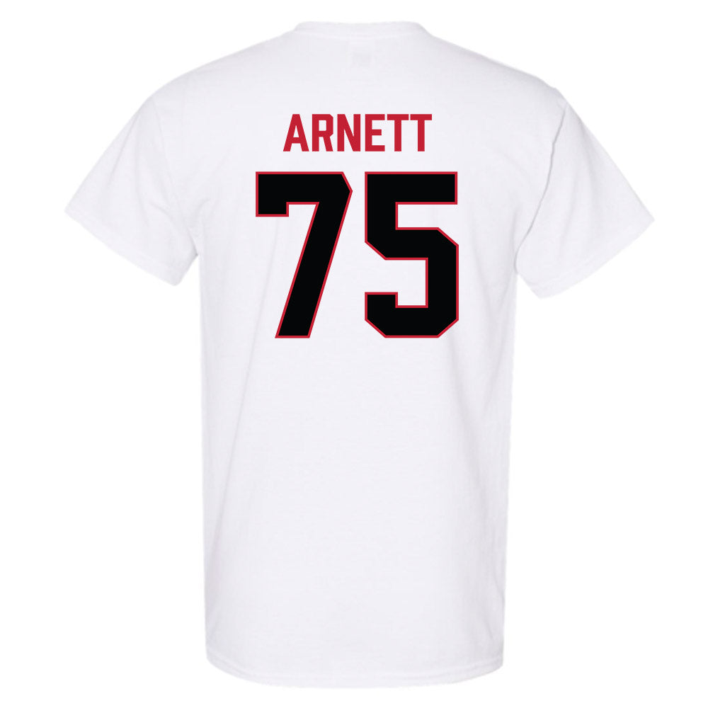 Ferris State - NCAA Football : Dayne Arnett - National Champions Shersey T-Shirt-1