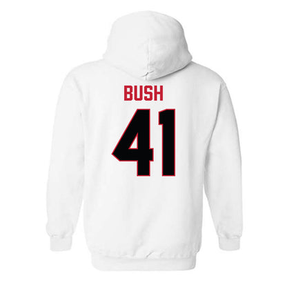 Ferris State - NCAA Football : Michael Bush - National Champions Shersey Hooded Sweatshirt-1