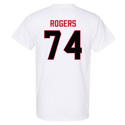 Ferris State - NCAA Football : Rashawn Rogers - National Champions Shersey T-Shirt-1