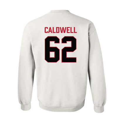 Ferris State - NCAA Football : Kaharri Caldwell - National Champions Shersey Crewneck Sweatshirt-1