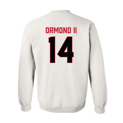 Ferris State - NCAA Football : Timothy Ormond II - National Champions Shersey Crewneck Sweatshirt-1