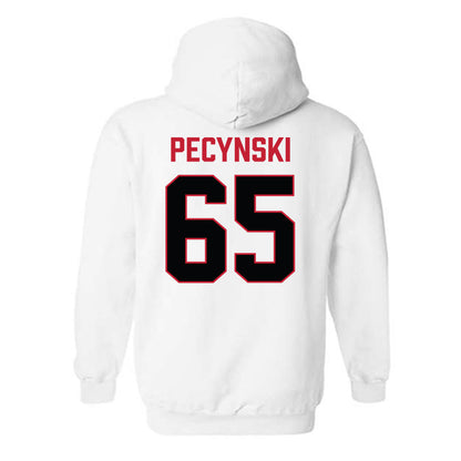 Ferris State - NCAA Football : Cory Pecynski - National Champions Shersey Hooded Sweatshirt-1