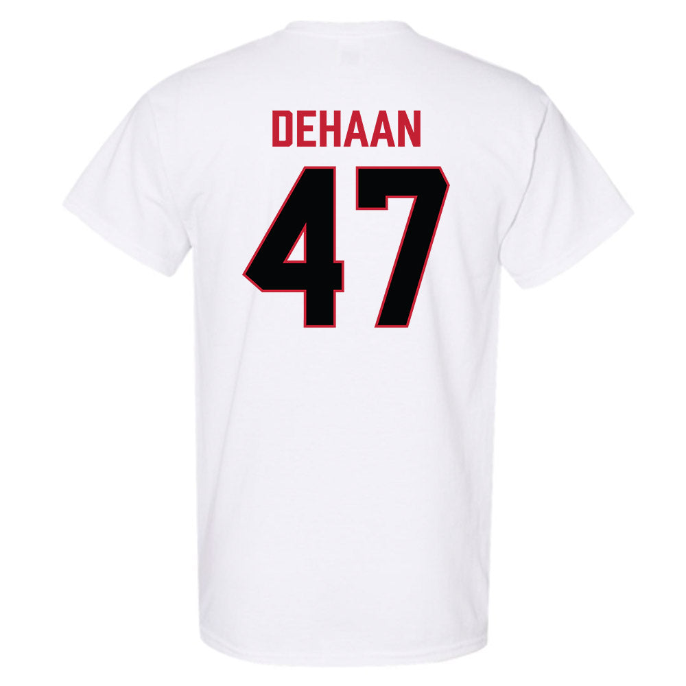 Ferris State - NCAA Football : Ike DeHaan - National Champions Shersey T-Shirt-1