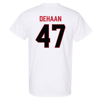 Ferris State - NCAA Football : Ike DeHaan - National Champions Shersey T-Shirt-1